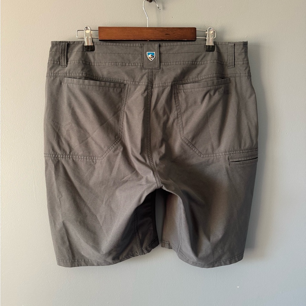 Kuhl Renegade Shorts Mens 38 koal Lightweight Performance Outdoor Hiking - Picture 6 of 9